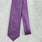 Croft & Barrow Solid Purple Executive Party Fathers Day Polyester Men's Neck Tie