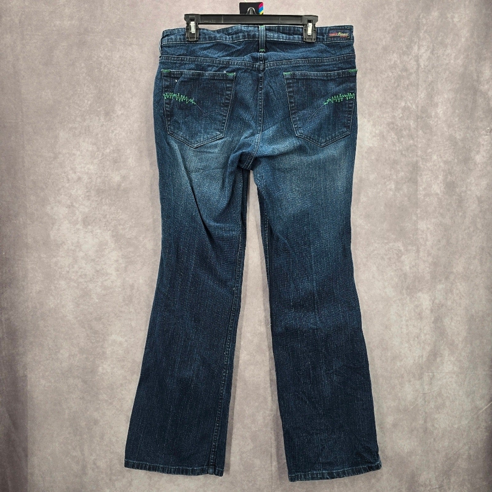 Authentic Femme Blue Bootcut Straight Flare Denim Pants Jeans 14