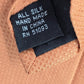 Boca Classics Orange Executive Geometric Pattern Silk Men's Neck Tie NWOT