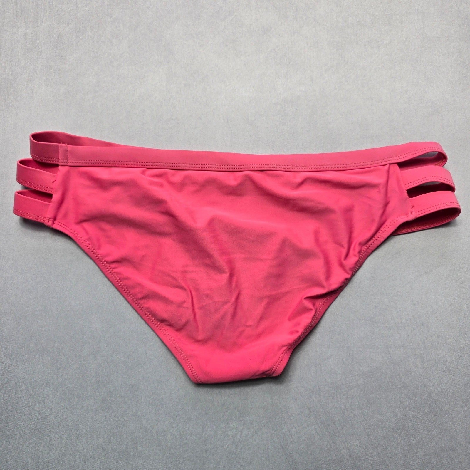 Express Pink Swim Beach Hipster Cheeky Flirty Boho Bikini Bottom L Large
