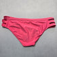 Express Pink Swim Beach Hipster Cheeky Flirty Boho Bikini Bottom L Large