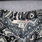 Adam Levine Back Geometric Wide Leg Boho Pull On Elastic Lounge Pants Medium