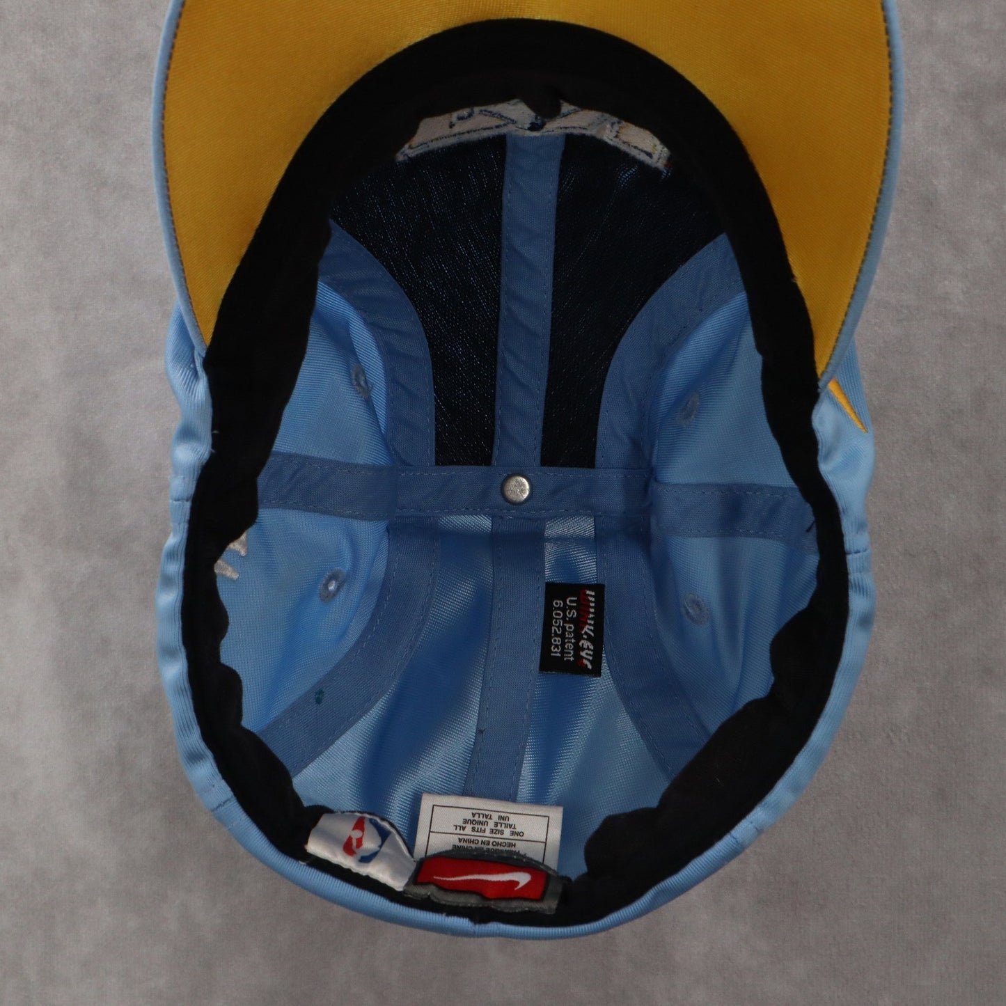 Nike Blue Carmelo Anthony 15 Denver Nuggets Fitted Athletic Baseball Cap Hat