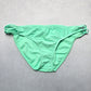 Arizona Jeans Co Green Swim Beach Cheeky Flirty Boho Bikini Bottom L Large
