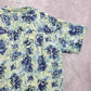 Address Unknown Green Palm Tropical Surf Island Vintage Relax Hawaiian Shirt L