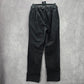Diane Gilman Black Pull On Straight Classic Elastic Denim Pants Jean M Medium