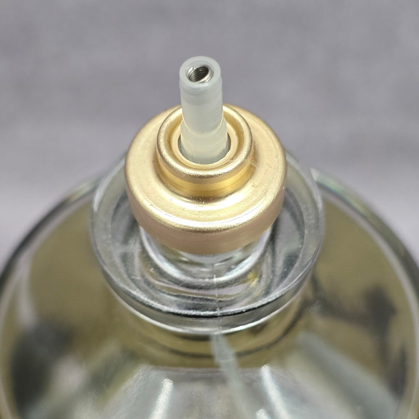 Curve Men's Green Gold Cologne Perfume 4.2 FL OZ 125 ML Glass Empty Bottle Only