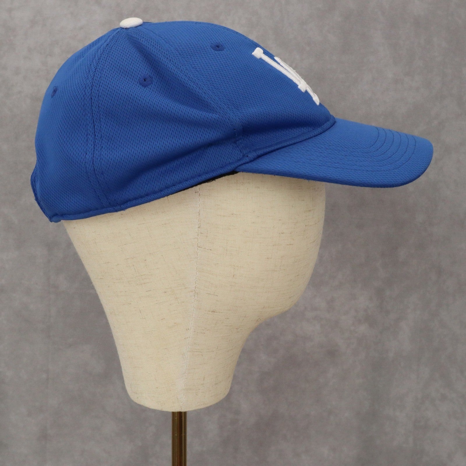 OC Sports Black Los Angles Dodgers Cloth Strap MLB Athletic Baseball Cap Hat