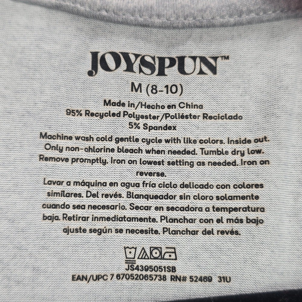 Gray Christmas Dog Cat Holiday Festival Relaxed Naughty Nice Print Top Medium