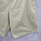 Real Comfort Tan Flat Front Bermuda Bottoms Cotton Pants Shorts Plus 14