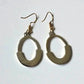 Silver Circle Dangle Hook Hoop Boho Retro Fashion Jewelry Earrings E78