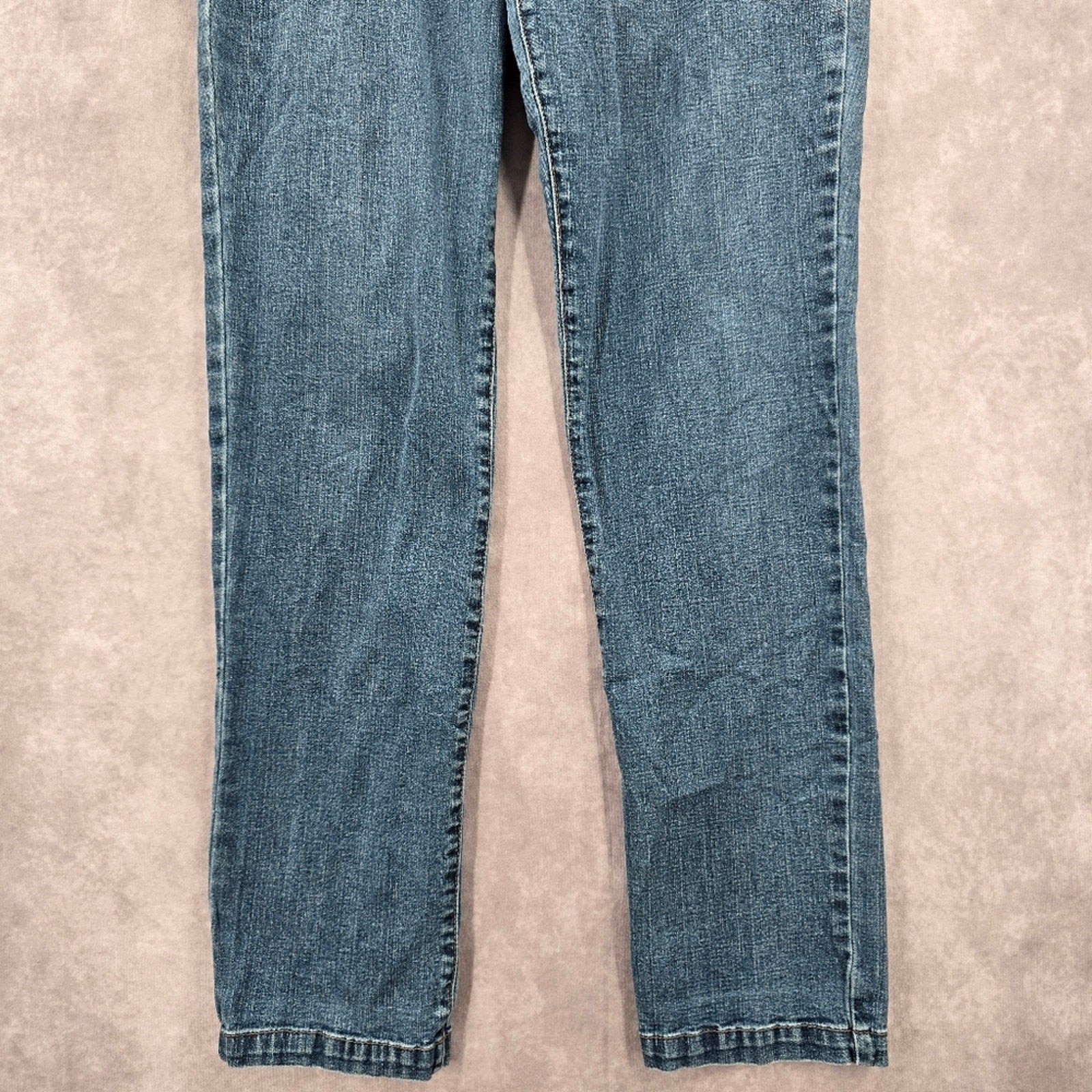 Pierre Cardin Blue Straight Tapered Denim Jeans Pants 10