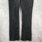 Lee Riders Midrise Bootcut Black Straight Denim Jeans 12M