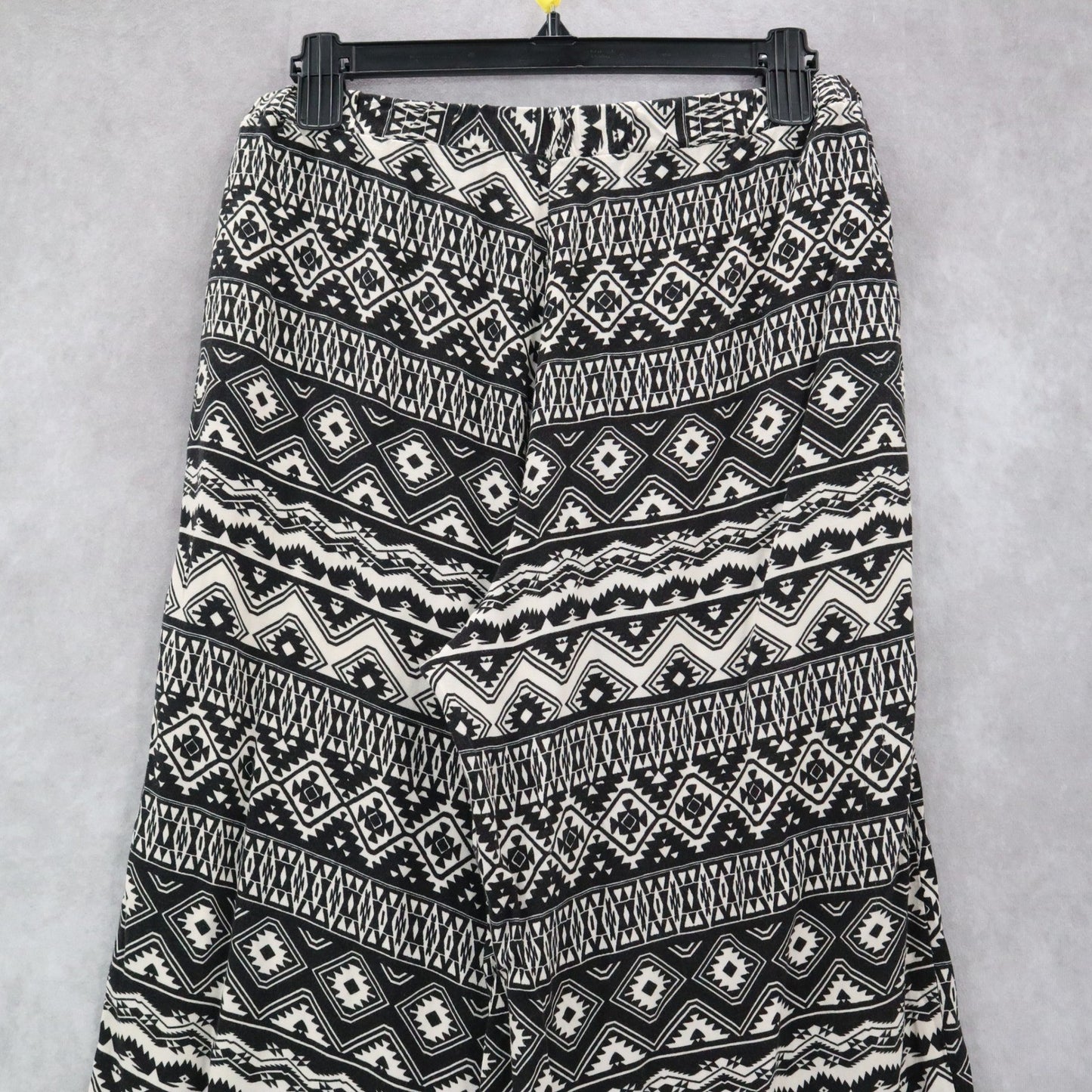 Adam Levine Back Geometric Wide Leg Boho Pull On Elastic Lounge Pants Medium