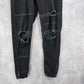 Blue Savvy Black Skinny Pants Denim Distressed Jeans 5/27