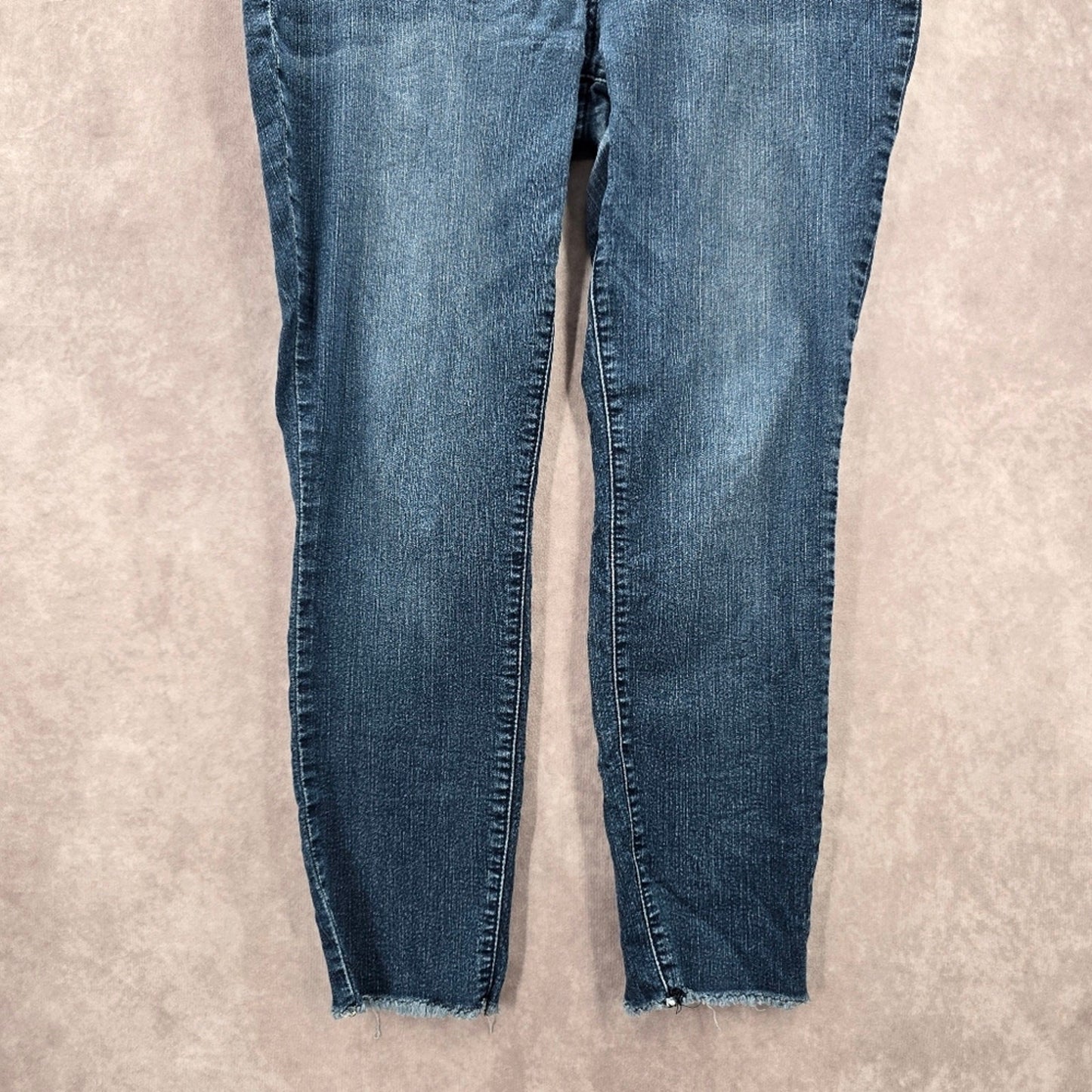 D. Jeans Blue Straight Tapered Skinny Stretch Denim Pants Jeans 14