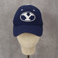 Zyphyr Blue Youth BYU Bingham Young University Fitted Baseball Cap Hat