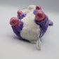 Lil Dreamers Purple Stuffed Animal Toy 8" Sparkle Eyes Plush Bunny Rabbit
