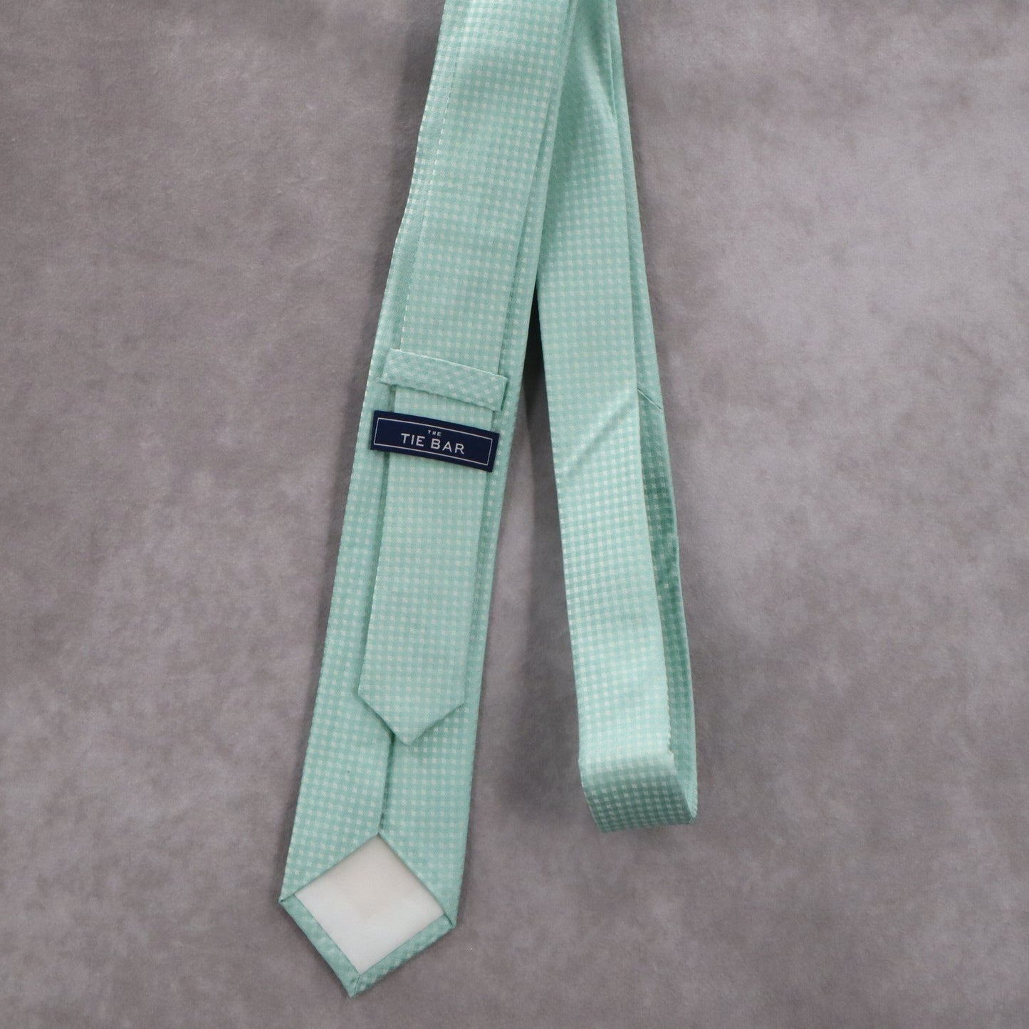 The Tie Bar Green Plaid Executive Silk Formal Business Classic Men's Neck Tie