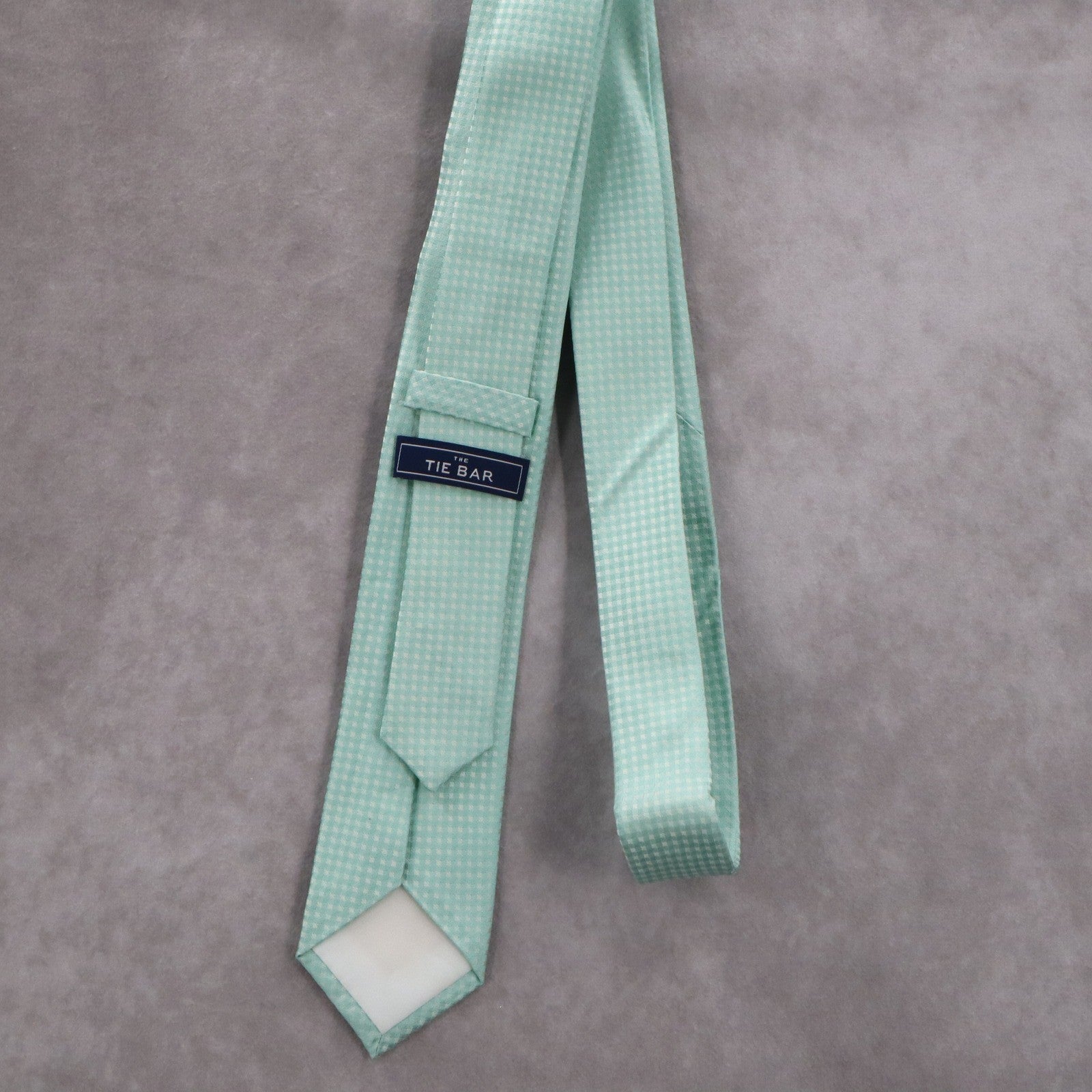 The Tie Bar Green Plaid Executive Silk Formal Business Classic Men's Neck Tie