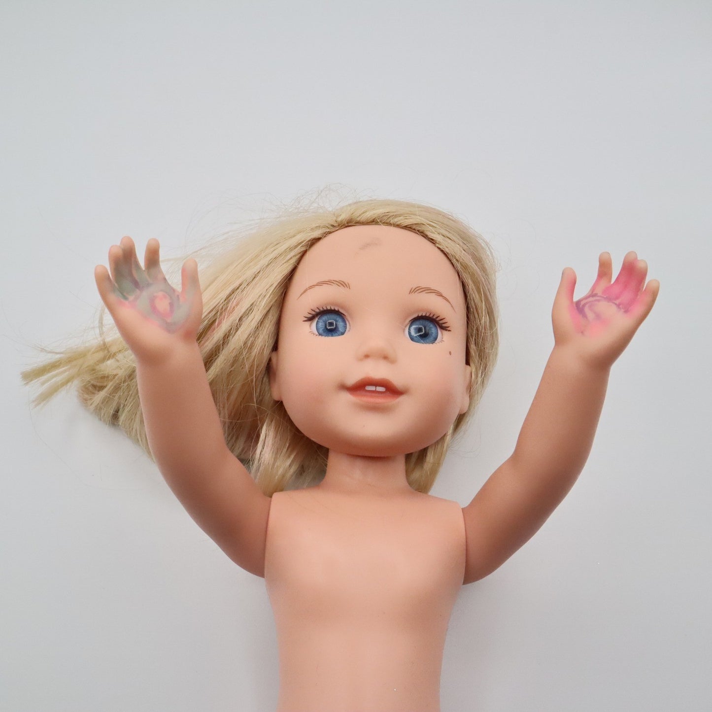 American Girl Camille Doll Wellie Wishers 14.5" Blond Hair Blue Eyes Doll Toy