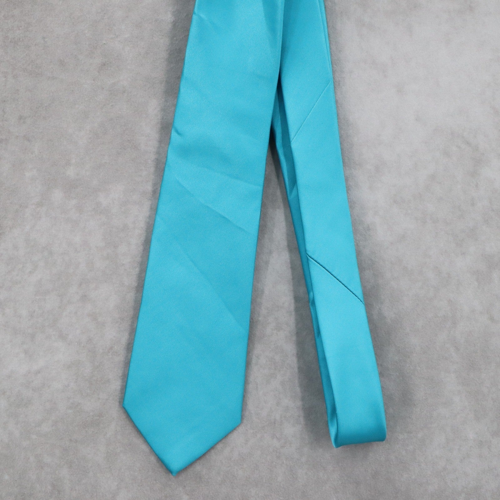 Apt 9 Blue Solid Executive Formal Preppy Business Classic Men's Neck Tie