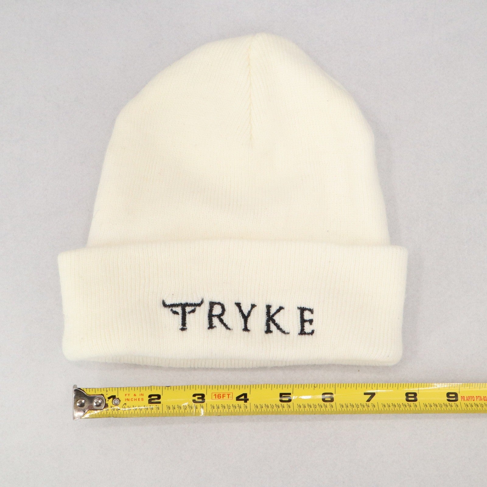 Port & Company White Tryke Cozy Winter Beanie Cap Hat