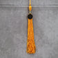 University of Texas at Dallas Graduation Yellow Coin Fringe Charm Tassel OS