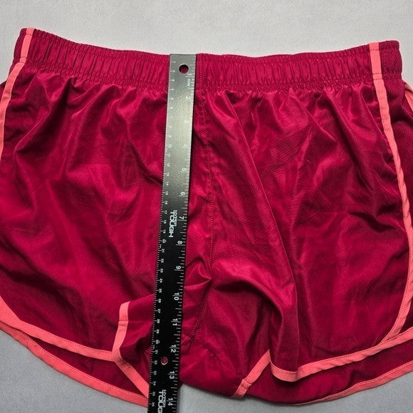 Members Mark Pink Pull On Athletic Sports Active Running Shorts L Large