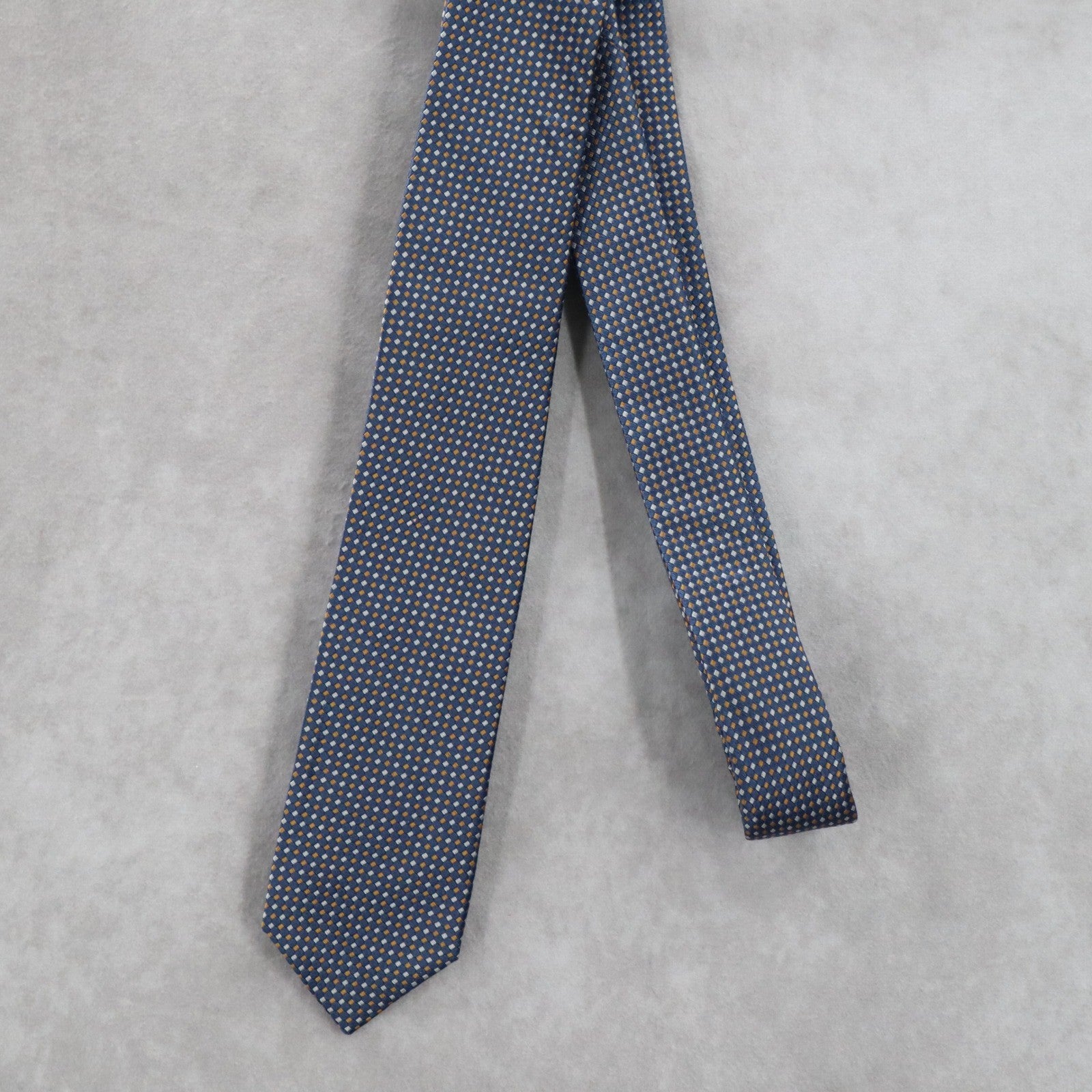 Ben Sherman Blue Weave Silk Executive Formal Business Classic Men's Neck Tie