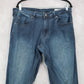 Buffalo David Bitton Blue Axel Slim Stretch Denim Jeans Mens Straight Leg36x30