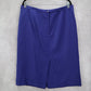 Collection for Le Suit Purple Secretary Knee Length Formal Pencil Skirt Plus 18