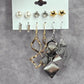 Dangle Hoop Pearl Stud Boho Set of 6 Bundle Earring Fashion Jewelry NWT