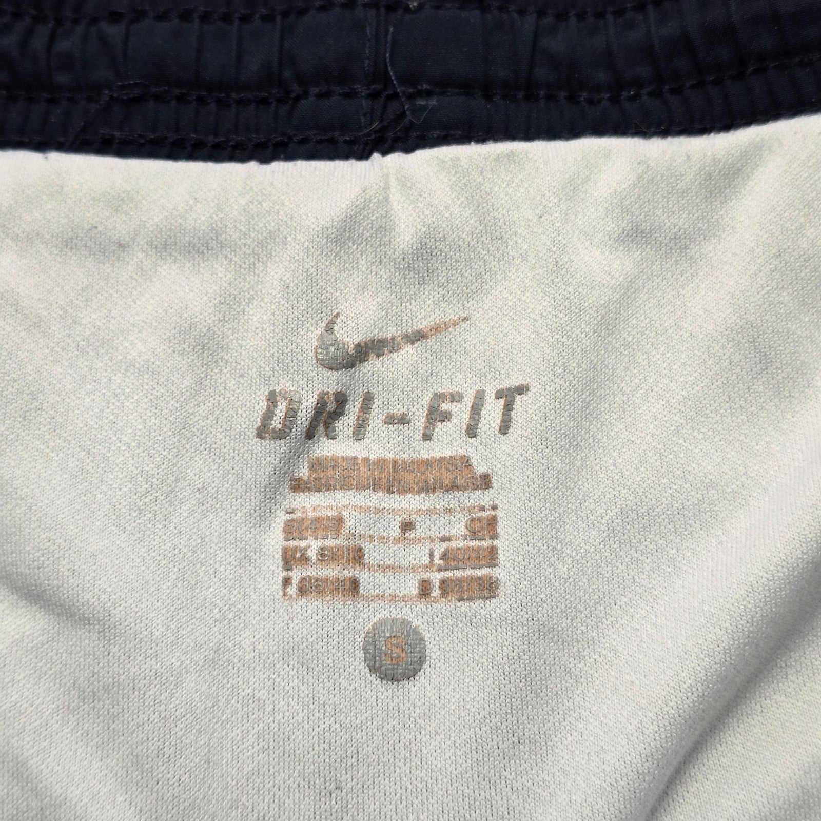 Nike Navy Blue Active Sports Athletic Running Pull On Pants Shorts S Small