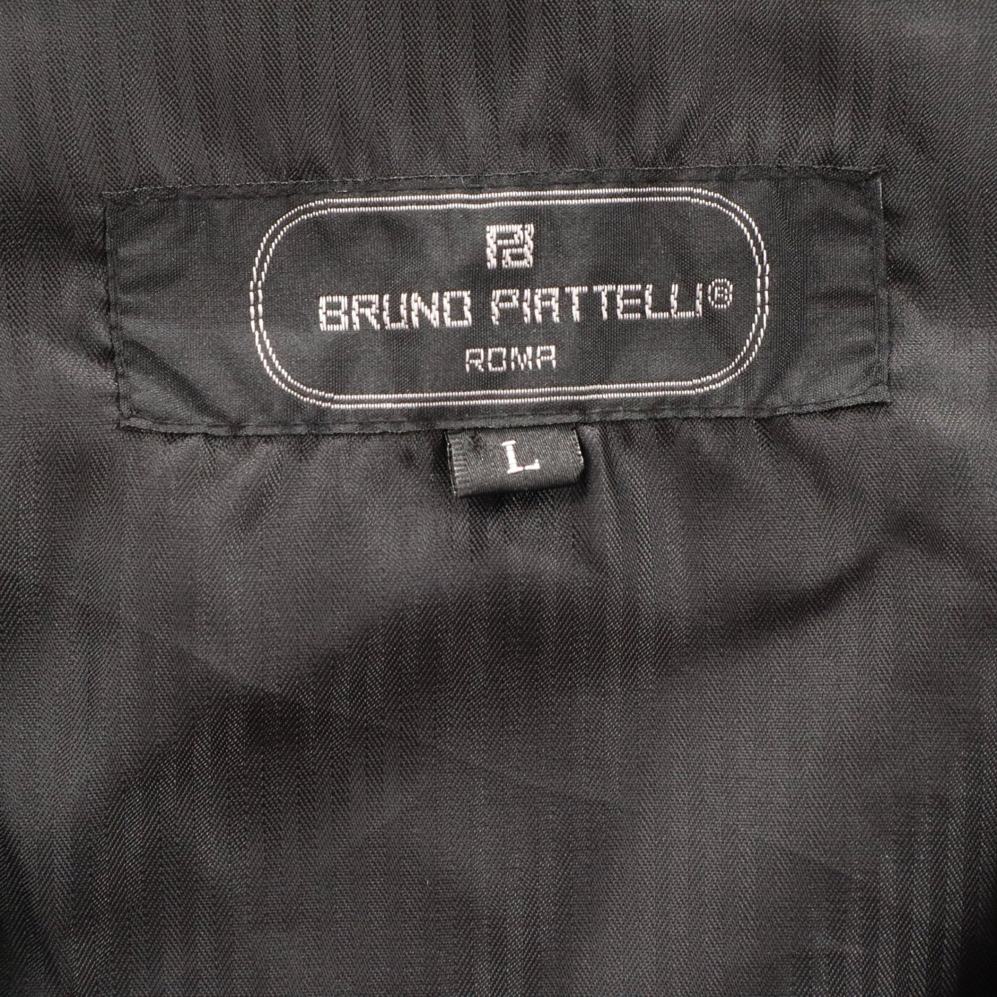 Bruno Piattelli Black Checker 6 Button Waistcoat Tuxedo Formal Suit Vest 46R L