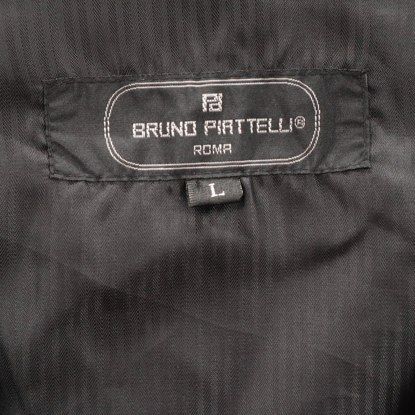 Bruno Piattelli Black Checker 6 Button Waistcoat Tuxedo Formal Suit Vest 46R L