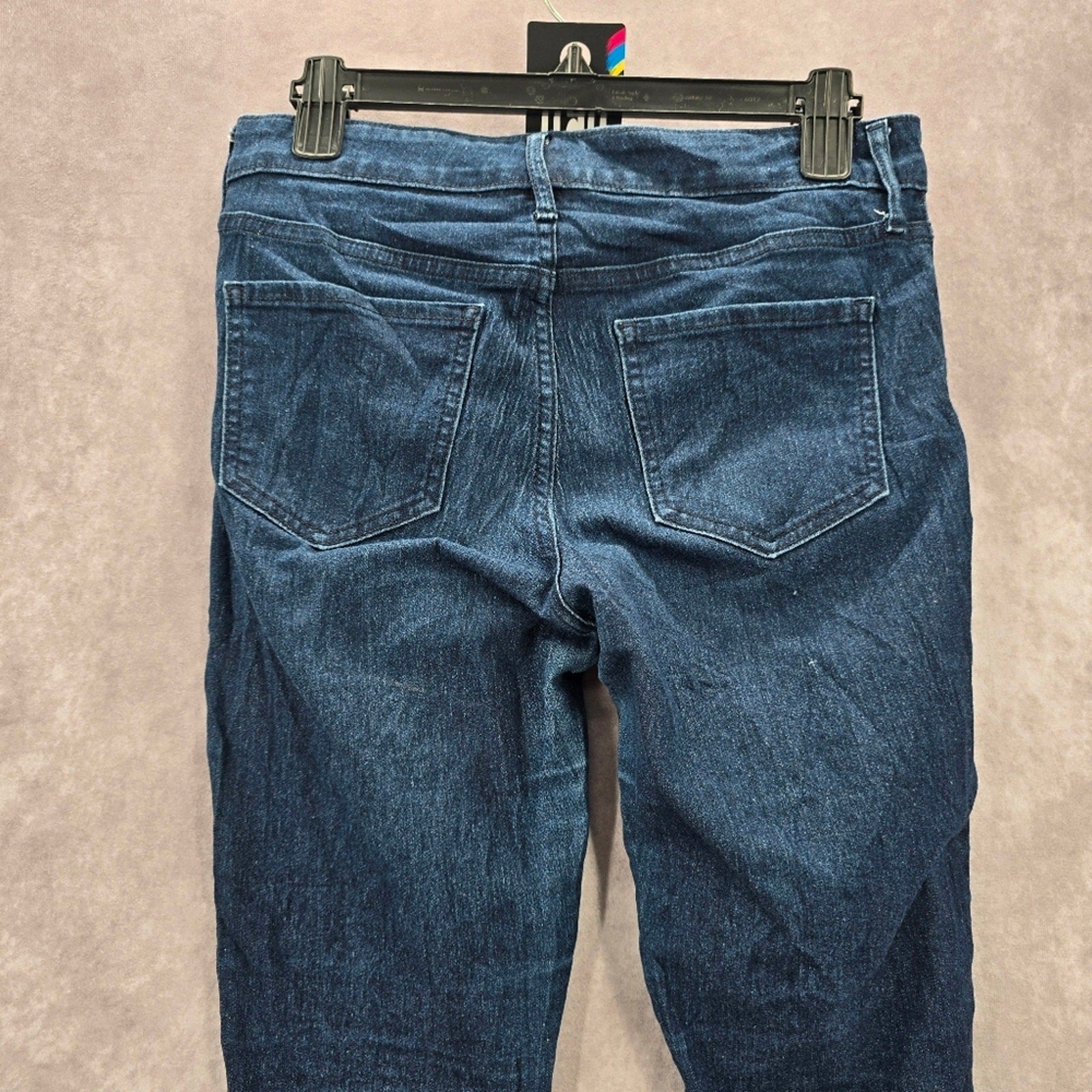 Old Navy Blue Super Skinny Denim Jeans Pants 8P