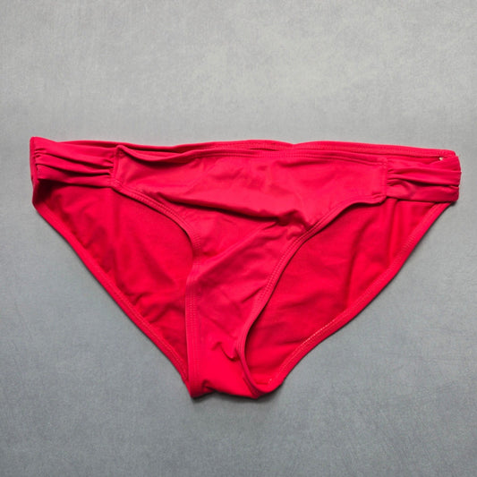 OP Deep Pink Swim Beach Cheeky Flirty Boho Bikini Bottom L Large