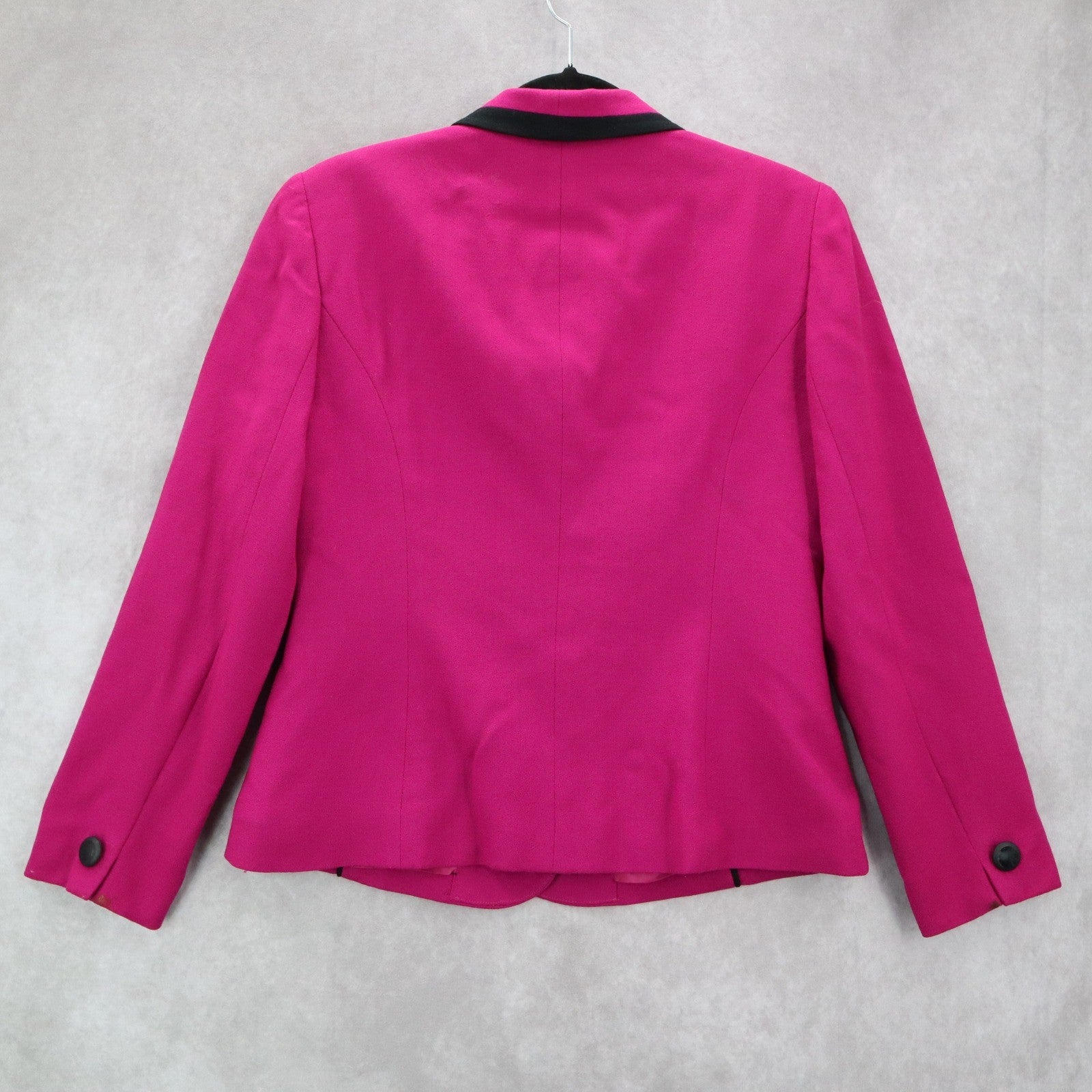Saville Suit Petite Fuchsia 100% Wool Blazers Jackets Coats Business Formal 10P