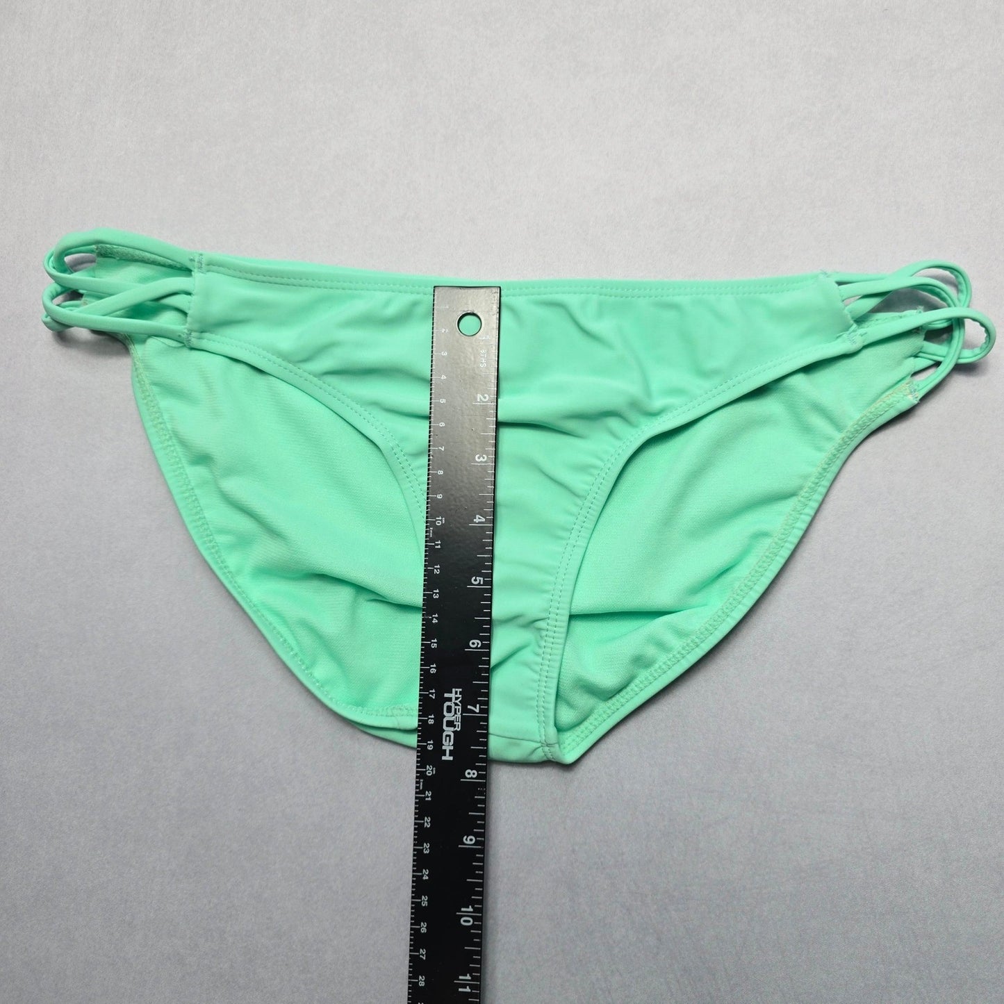 Arizona Jeans Co Green Swim Beach Cheeky Flirty Boho Bikini Bottom L Large
