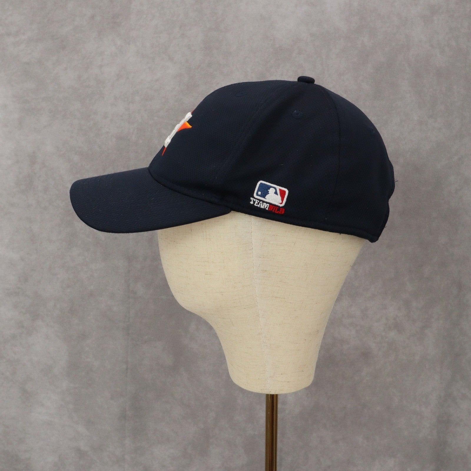 OC Sports Blue Houston Astros Cloth Strap Team MLB Athletic Baseball Cap Hat