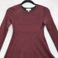 GB Girls Red Glitter Long Sleeve Fit Flare Whimsy Fairy Party Dress Medium