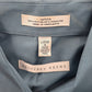 Geoffrey Beene Blue Mens Button Down Long Sleeve Preppy Dress Shirt Large