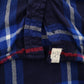 American Eagle Outfitters Boyfriend Fit Blue Flannel Plaid Lumberjack Rugged XS