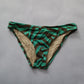 Victoria's Secret Green Bikini Print Bottom Swimwear Swimsuit XS Extra Small