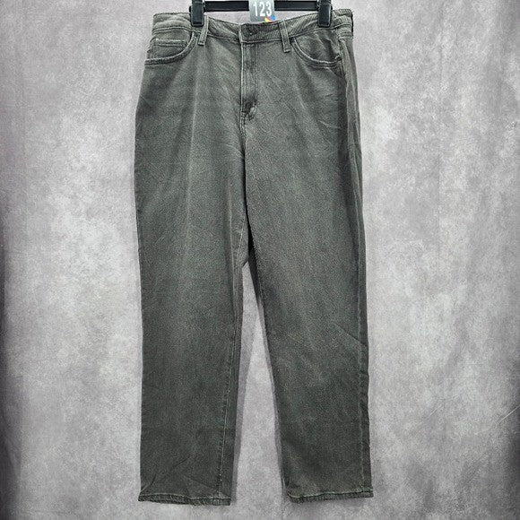 Sonoma Goods For Life Gray Geysers Vintage Style Straight Denim Jeans 16