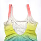 Love & Sports Ombre One Piece Swimsuits Swimwear Bathing Suit Medium Size 8-10