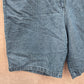 White Stag Blue Cotton Jeans Flat Front Bermuda Bottoms Pants Shorts Plus 14