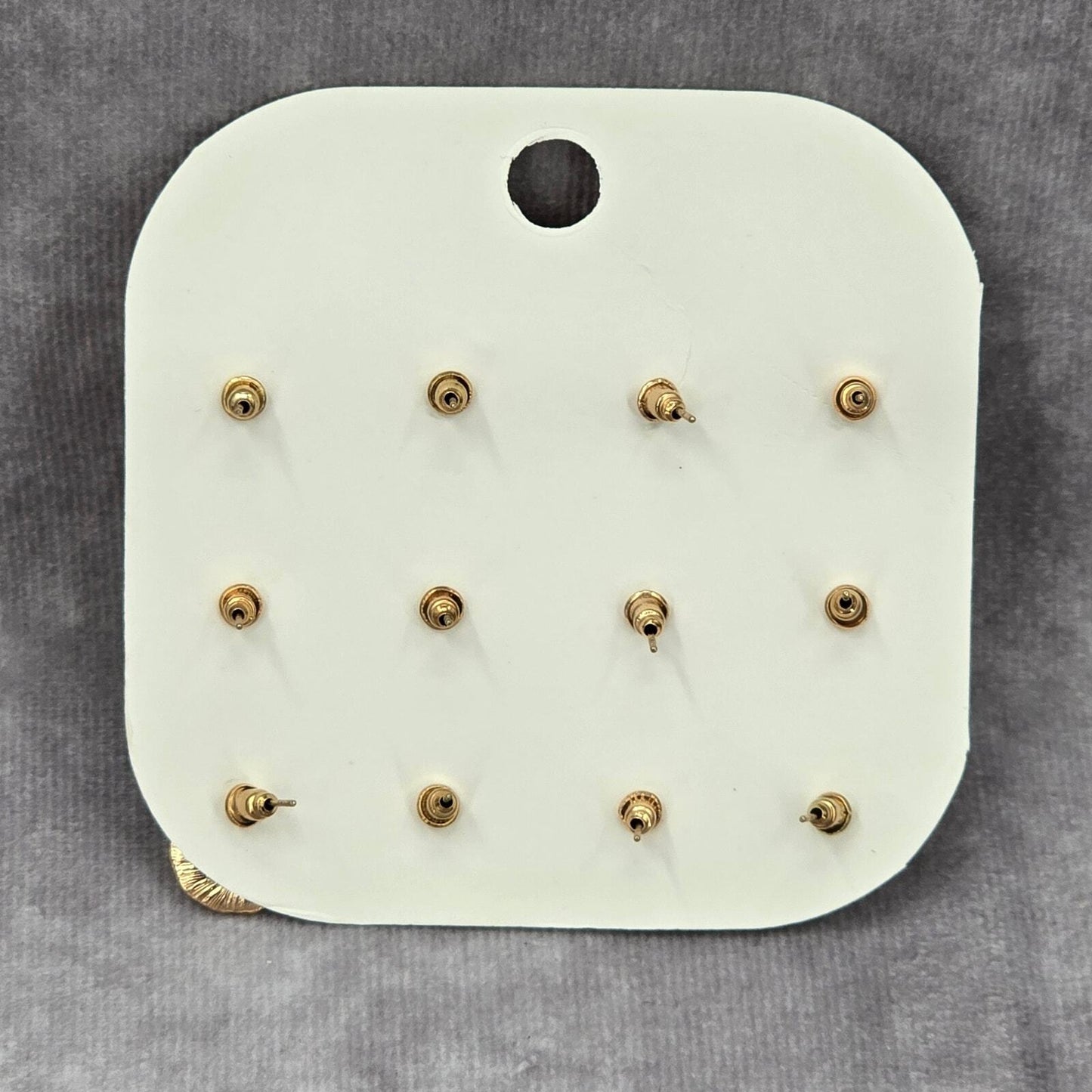 Gold Pearl Stud Floral Fashion Jewelry Earrings NWT JB2-70