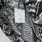 Adam Levine Back Geometric Wide Leg Boho Pull On Elastic Lounge Pants Medium